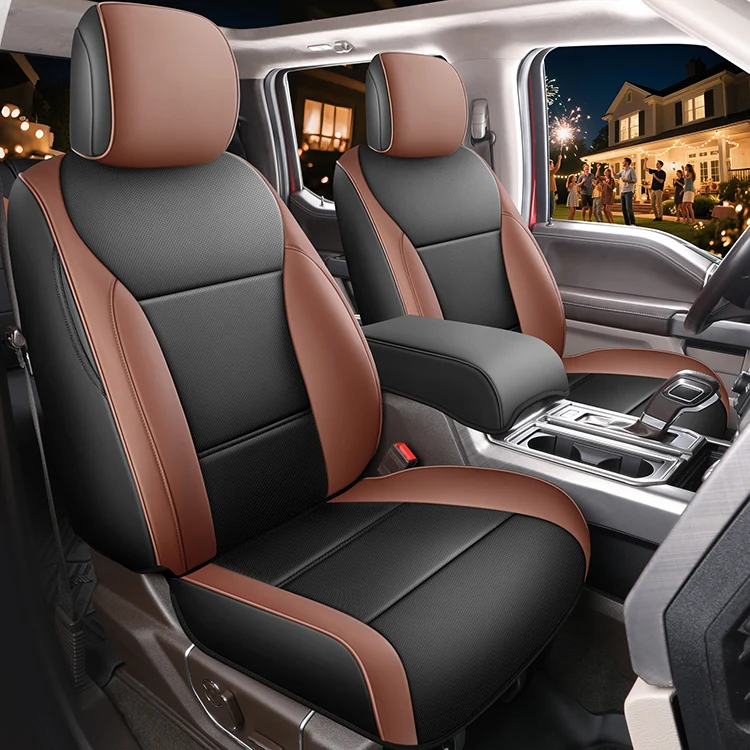 Capa de assento de picape Ford F150 XL XLT STX de ajuste personalizado