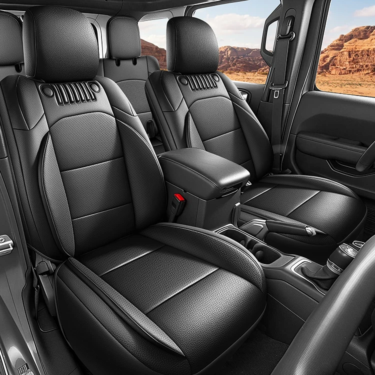 Capa de assento de carro Jeep Wrangler de ajuste personalizado