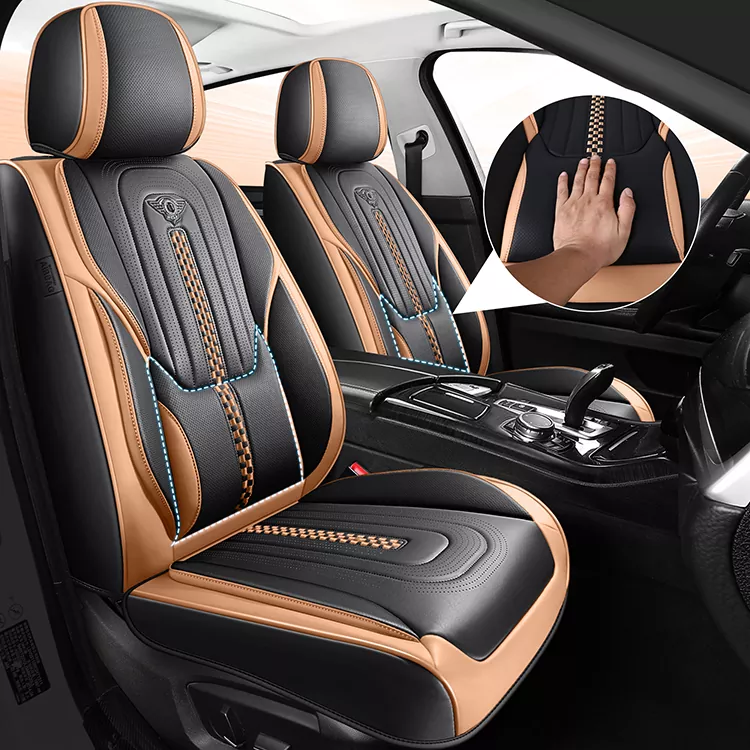 Capas universais para assentos de carro com apoio lombar