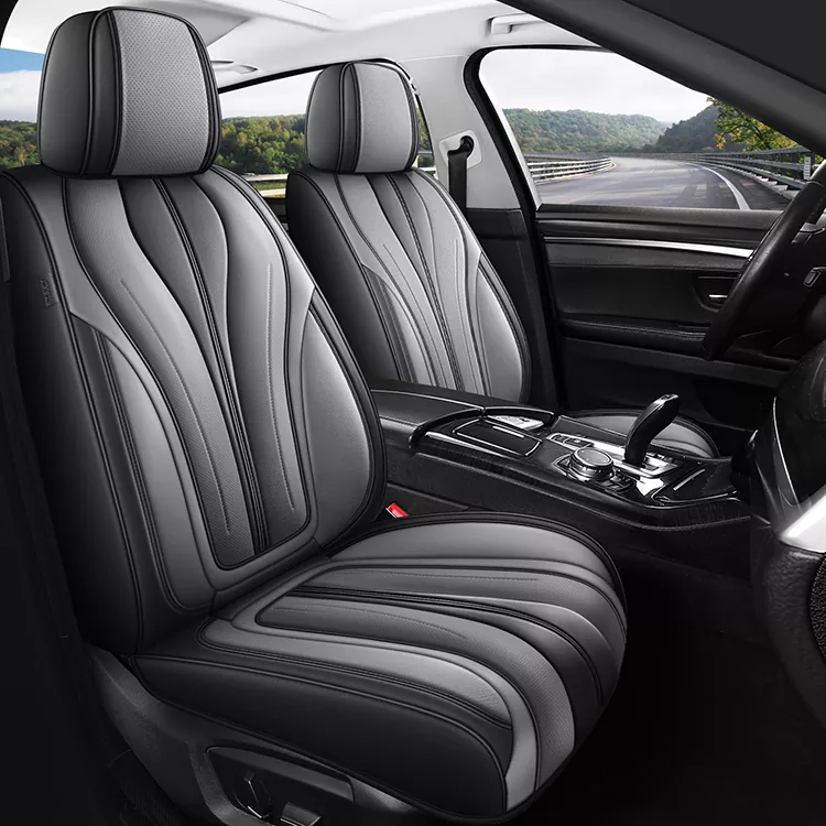 Capa universal de couro para assento de carro